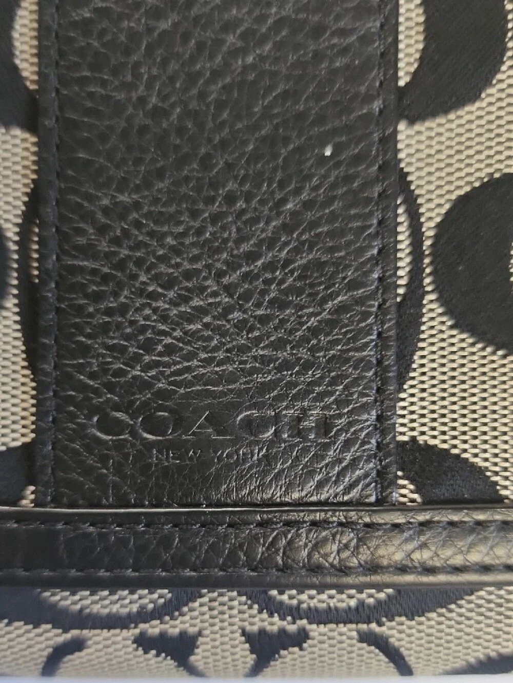 Coach signature canvas